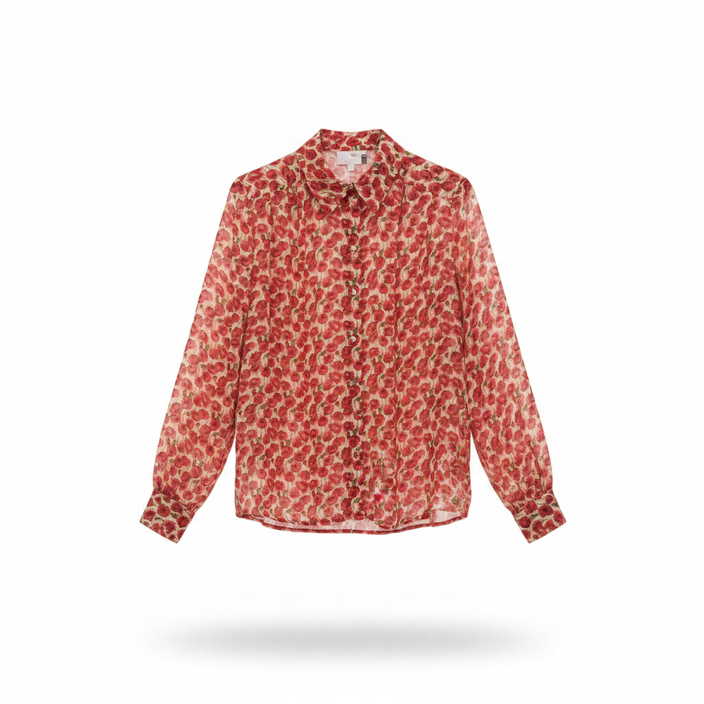 Camicia Papaveri