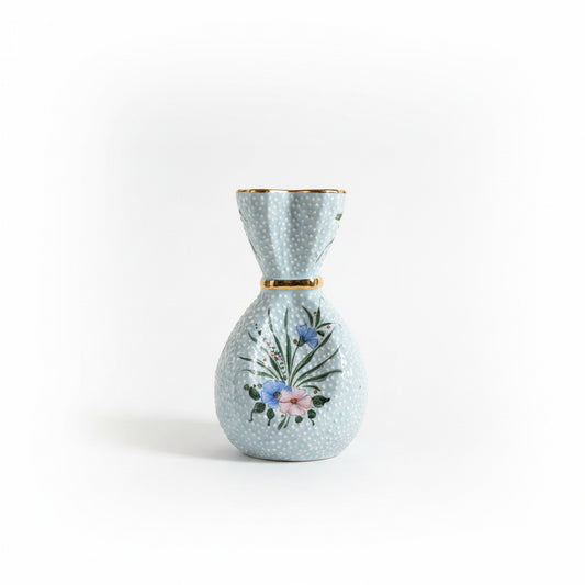 Vaso Deruta anni 50 azzurri