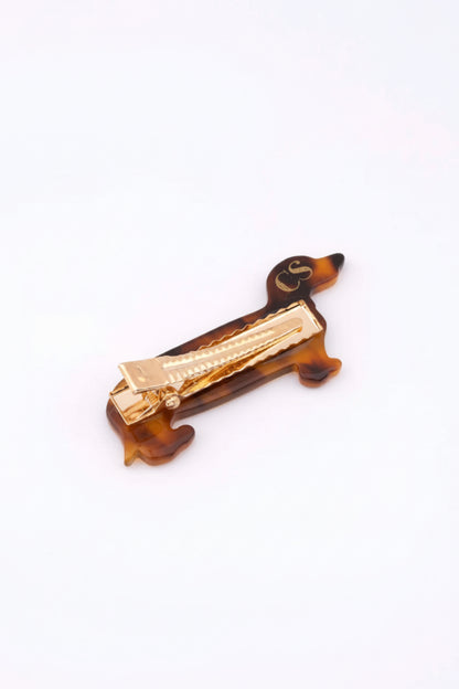Dachshund hair clip