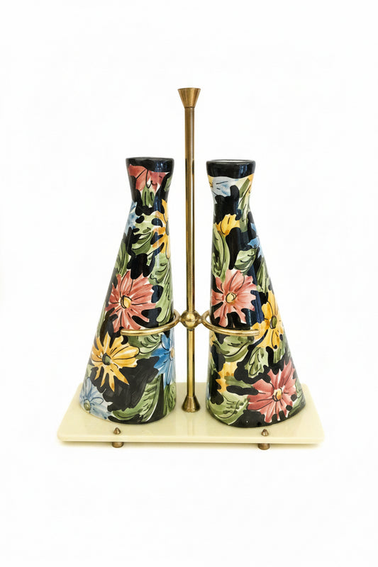 Oliere ceramica con sostegno