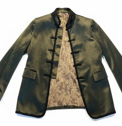 Ruffina velvet jacket THE THREE SARTE