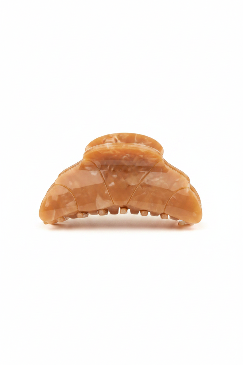 Croissant hair claw