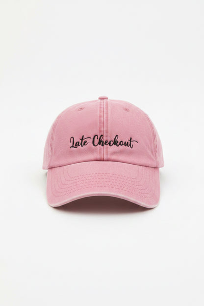 Late Check-Out Cap