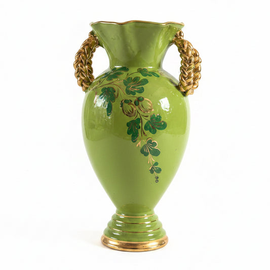 Vaso ceramica verde