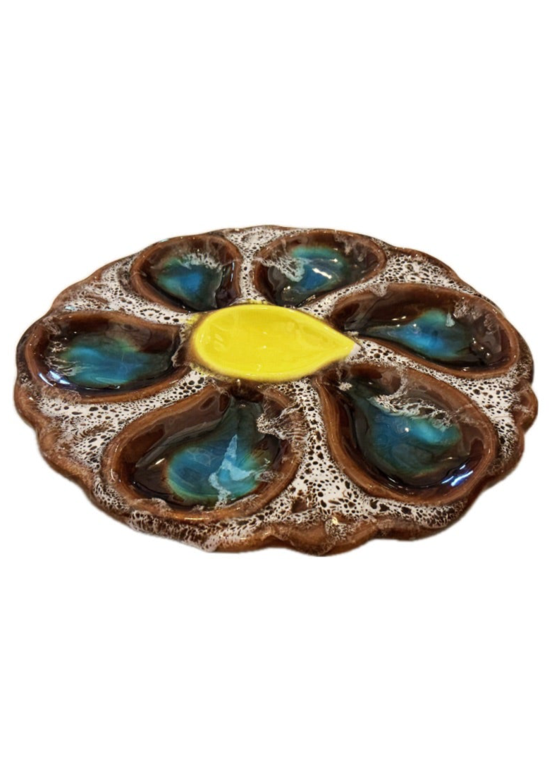 Set 6 piatti per ostriche