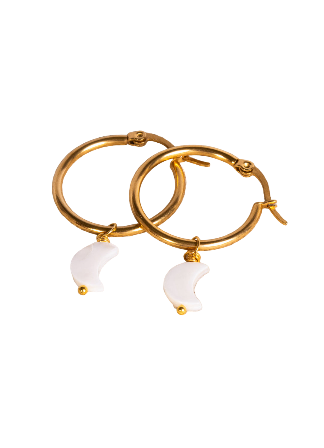 Orecchini con ciondolo Luna SHU SHU