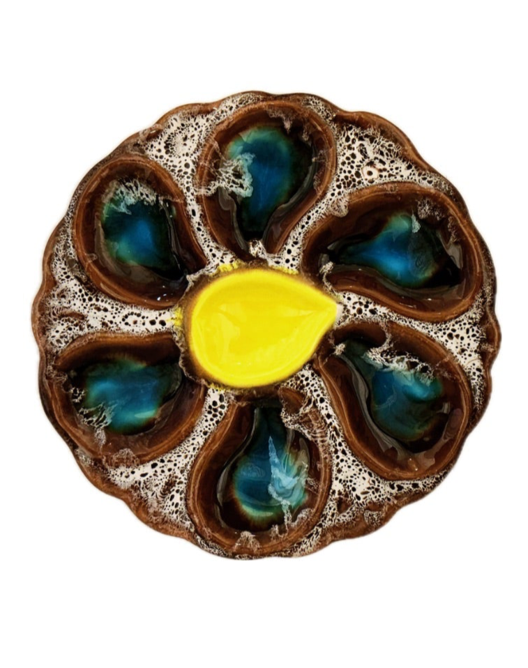 Set 6 piatti per ostriche