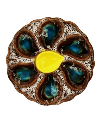 Set 6 piatti per ostriche