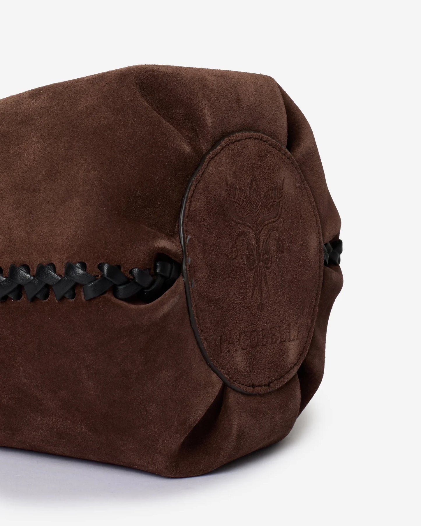 Nirmala Bucket Brown Suede IACOBELLA