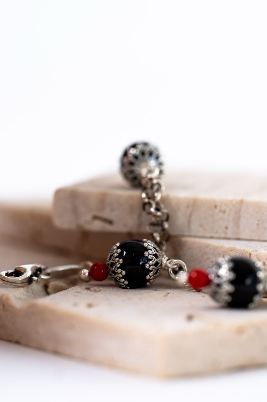 Bracciale Con Cocco e Corallo HOROS
