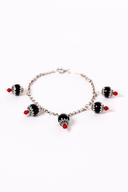 Bracciale Con Cocco e Corallo HOROS