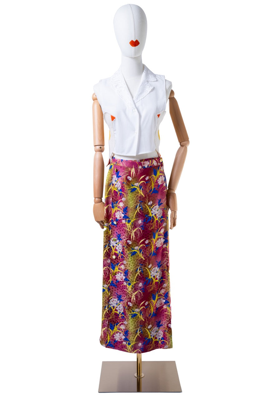 Madeleine skirt flowers Vernisse