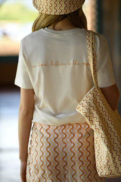 T-shirt in cotone biologico Caraluna