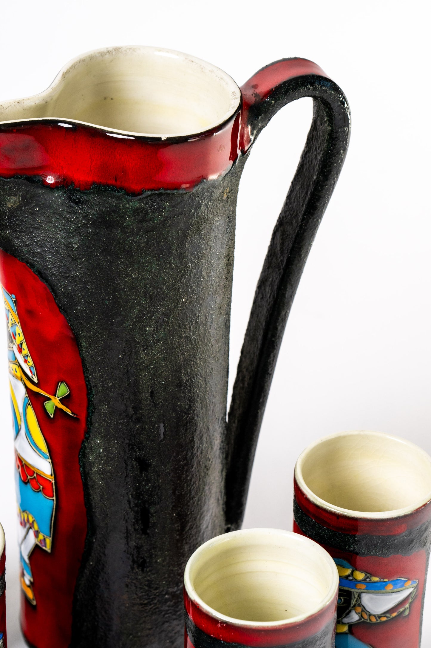 Set brocca e bicchieri orientali Teresa Cercava