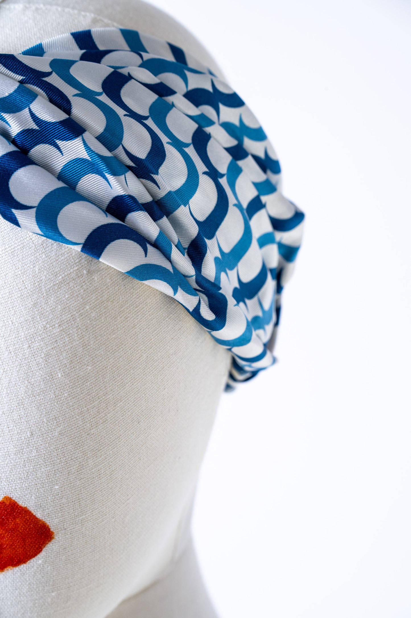 Headband in seta Caraluna