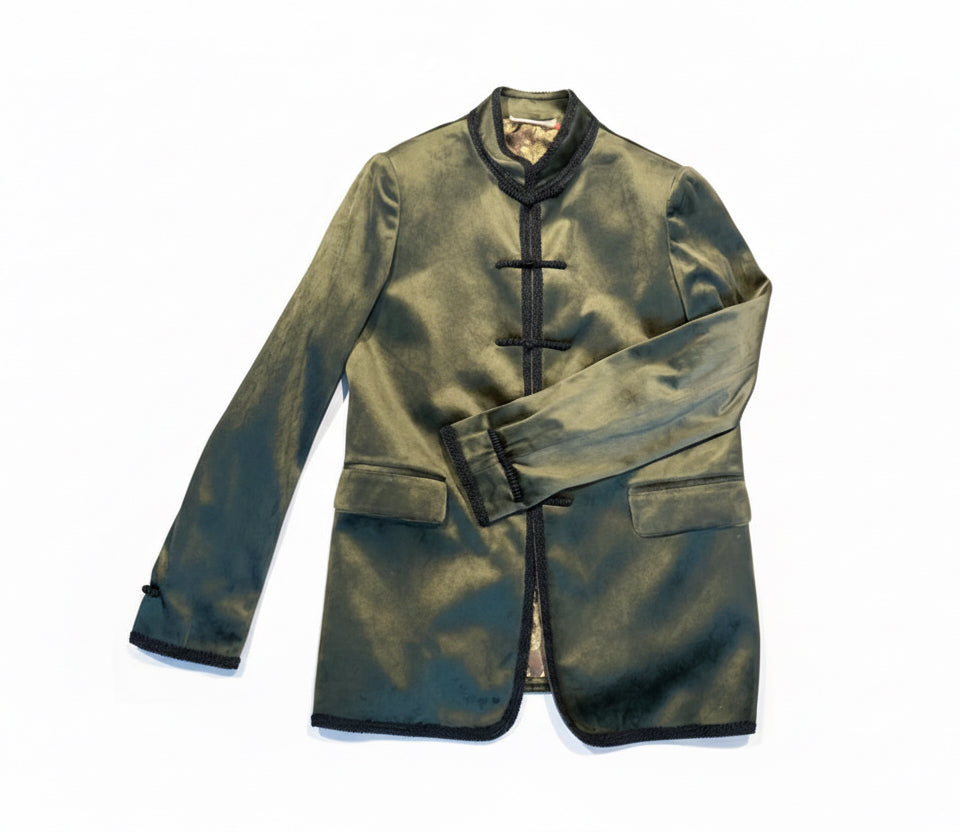 Ruffina velvet jacket THE THREE SARTE