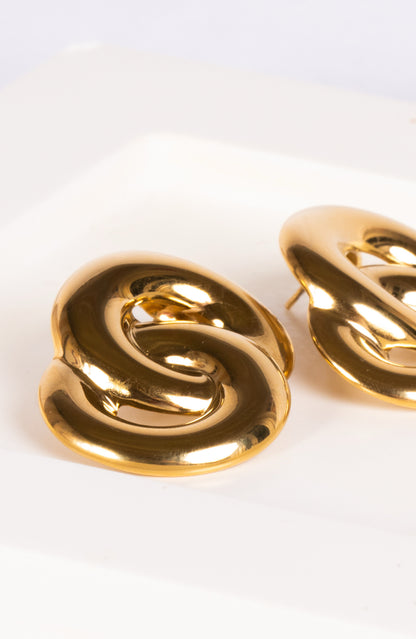 Orecchini doppio cerchio ACHETA