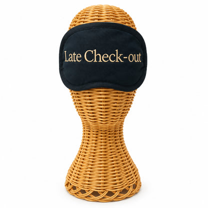 Mascherina da notte Late Check-out