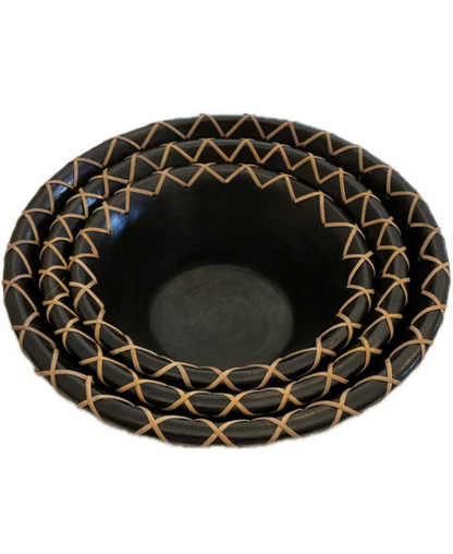 Set 3 Ciotole Etniche