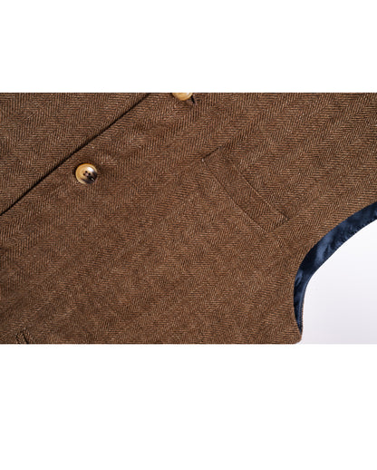 Ottaviano linen vest man LE TRE SARTE