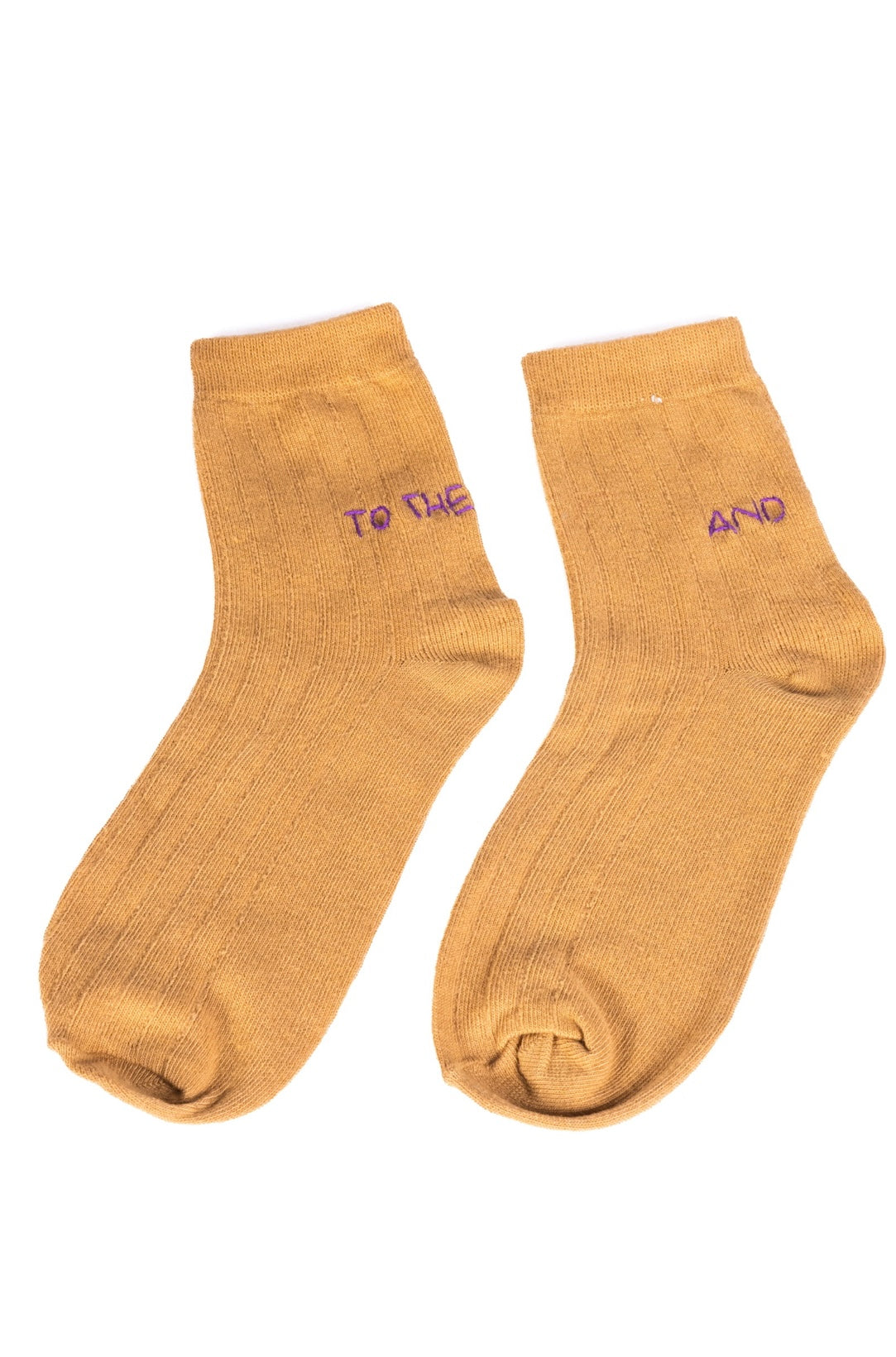 Calzini cotone ricamati Caraluna