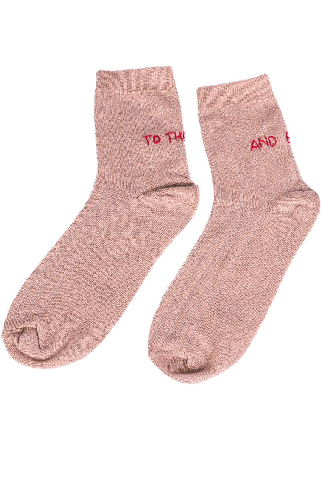 Calzini cotone ricamati Caraluna