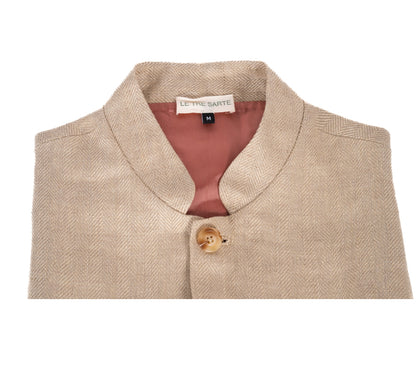 Ottaviano linen vest man LE TRE SARTE