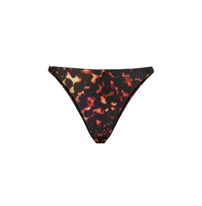 Tiny Bikini Bottom UPF50+ UV Swimwear Women - Sea Turtle Print
