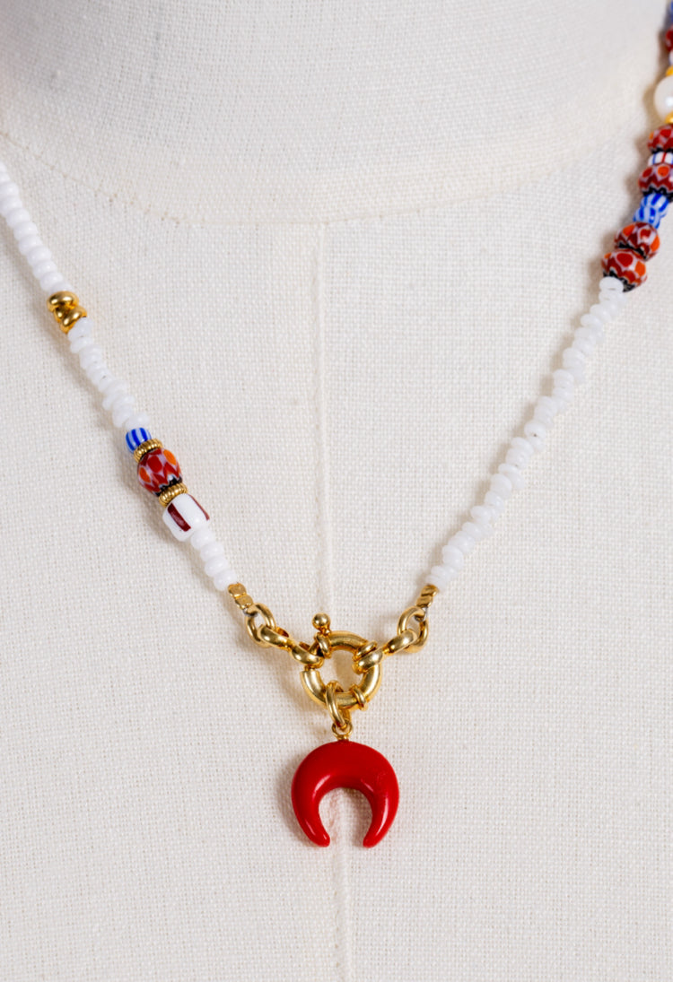 Collana con ciondolo mezzaluna VERO VERONICA