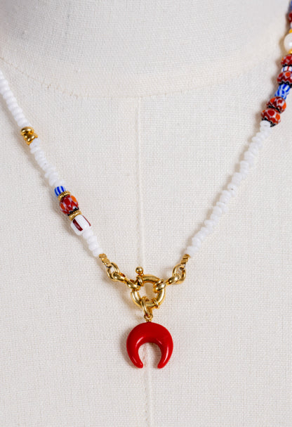 Collana con ciondolo mezzaluna VERO VERONICA