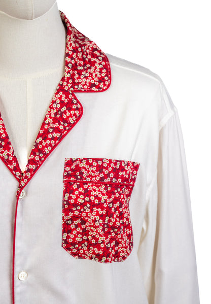 Pyjama flanella rosso MANIN