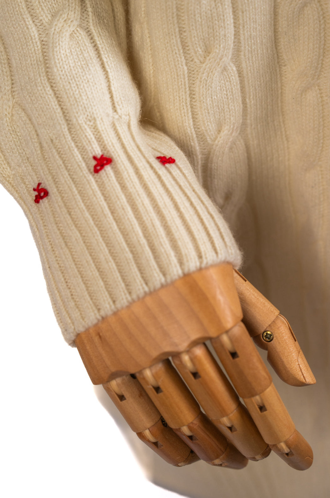 Maglioni cashmere ricamati CARALUNA