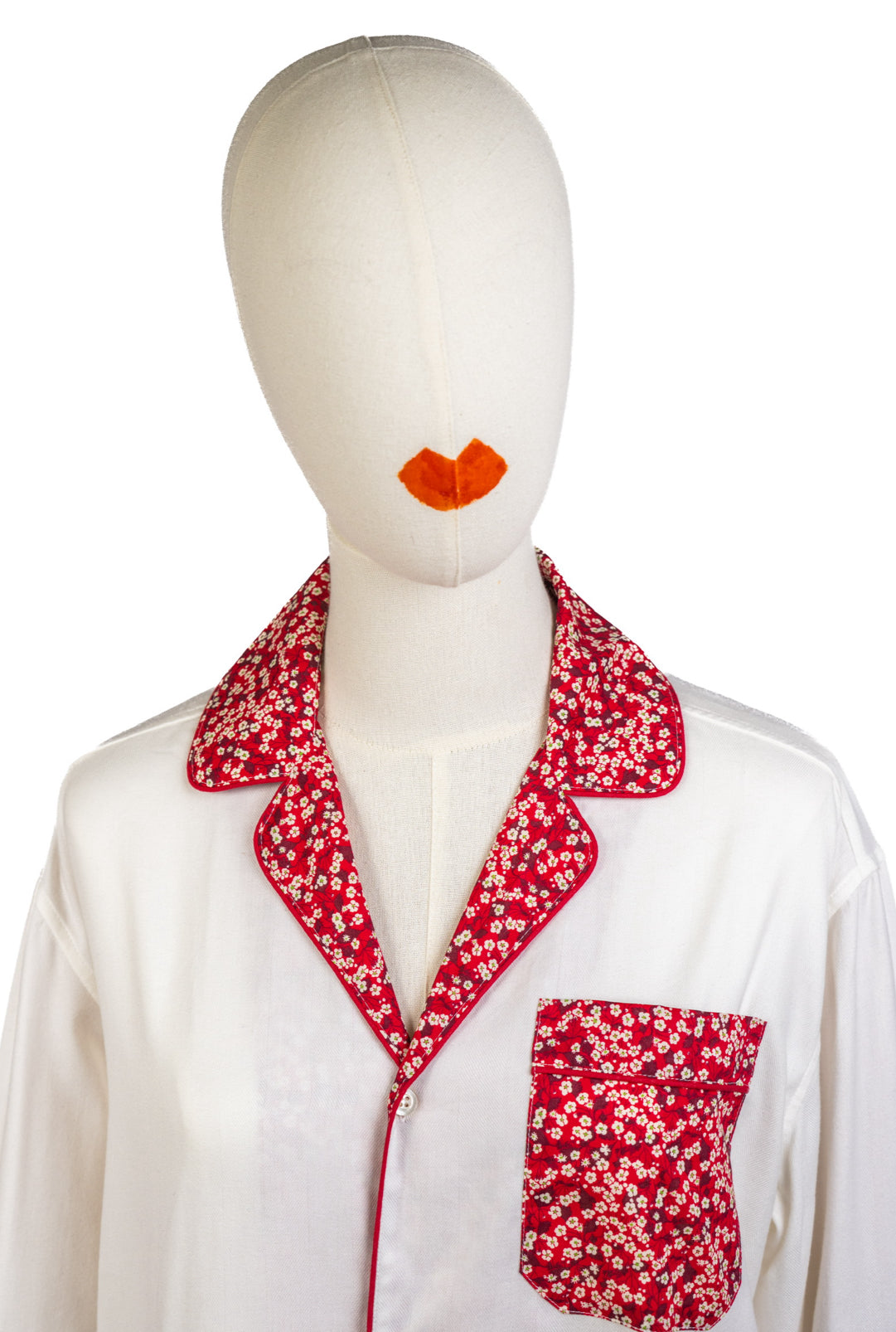 Pyjama flanella rosso MANIN