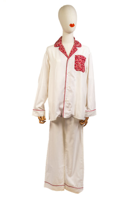 Pyjama flanella rosso MANIN