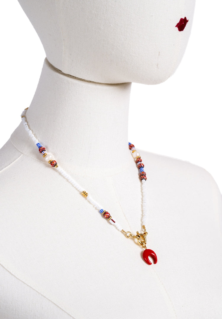 Collana con ciondolo mezzaluna VERO VERONICA