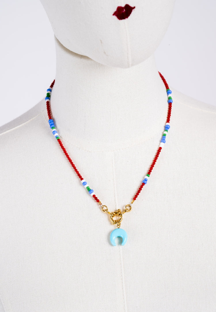 Collana con ciondolo mezzaluna VERO VERONICA