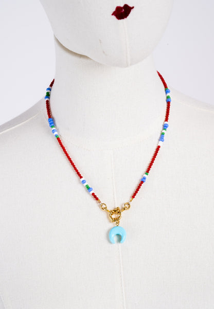 Collana con ciondolo mezzaluna VERO VERONICA