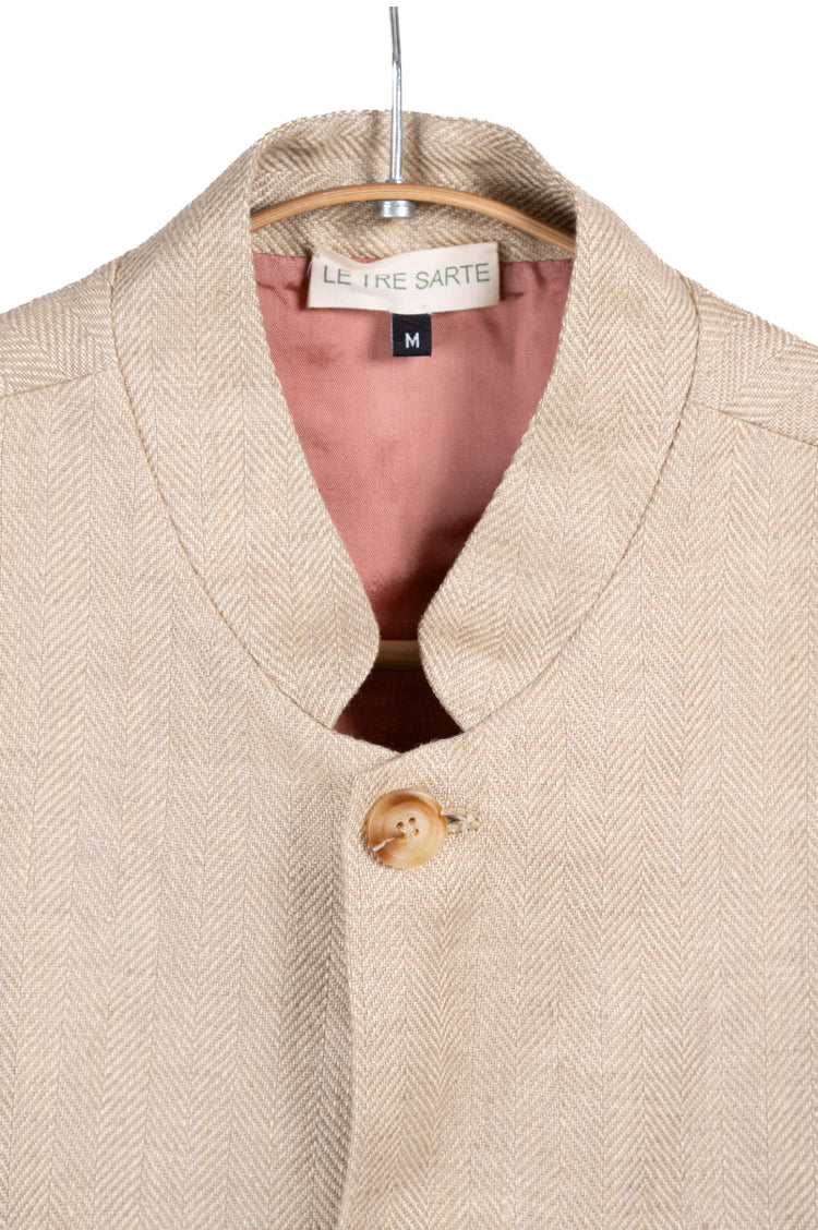 Ottaviano linen vest man LE TRE SARTE