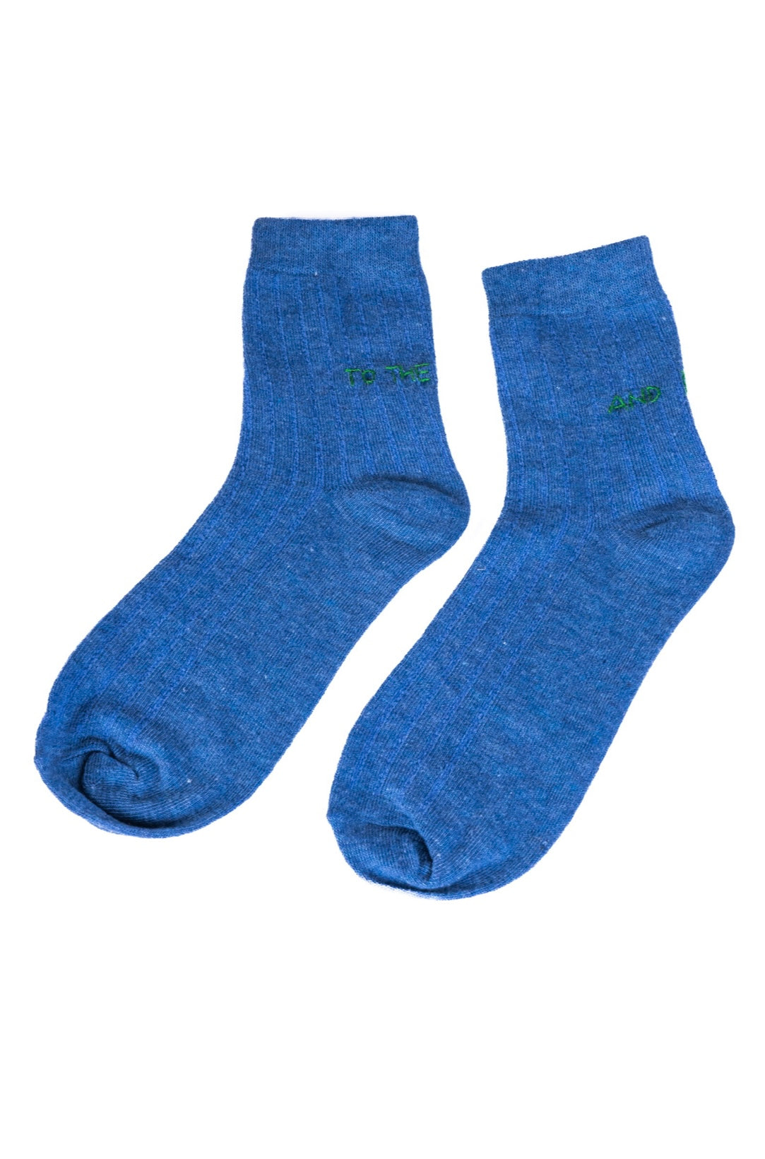 Calzini cotone ricamati Caraluna