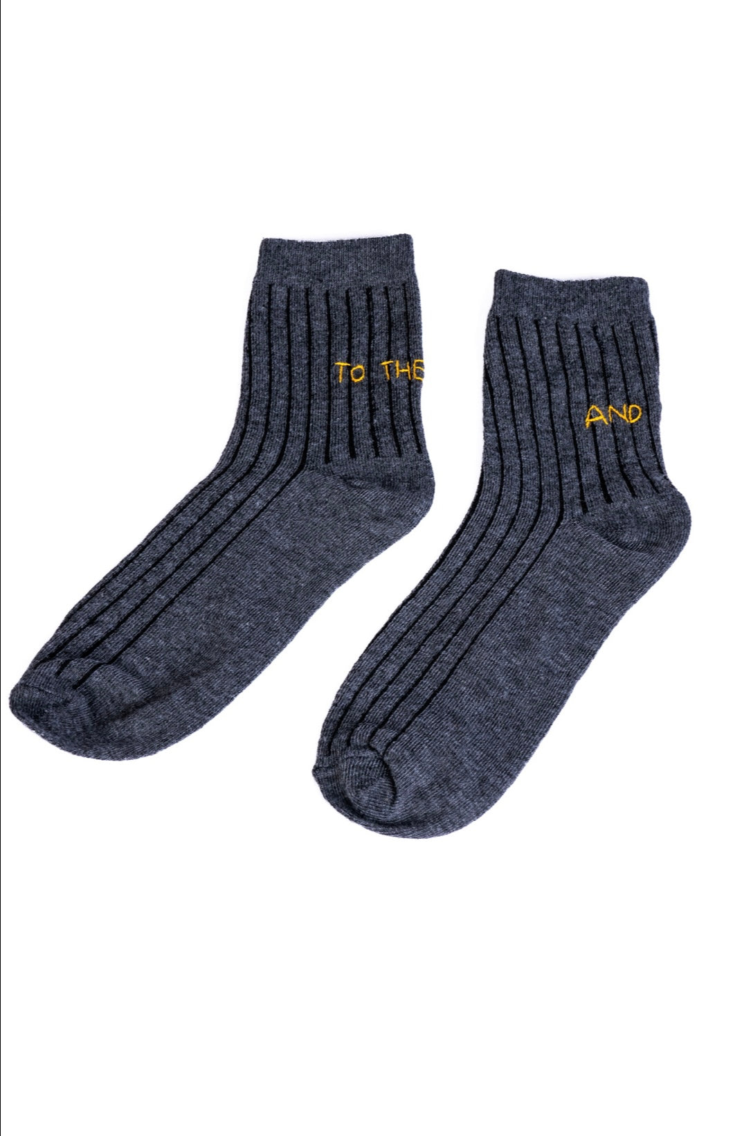 Calzini cotone ricamati Caraluna