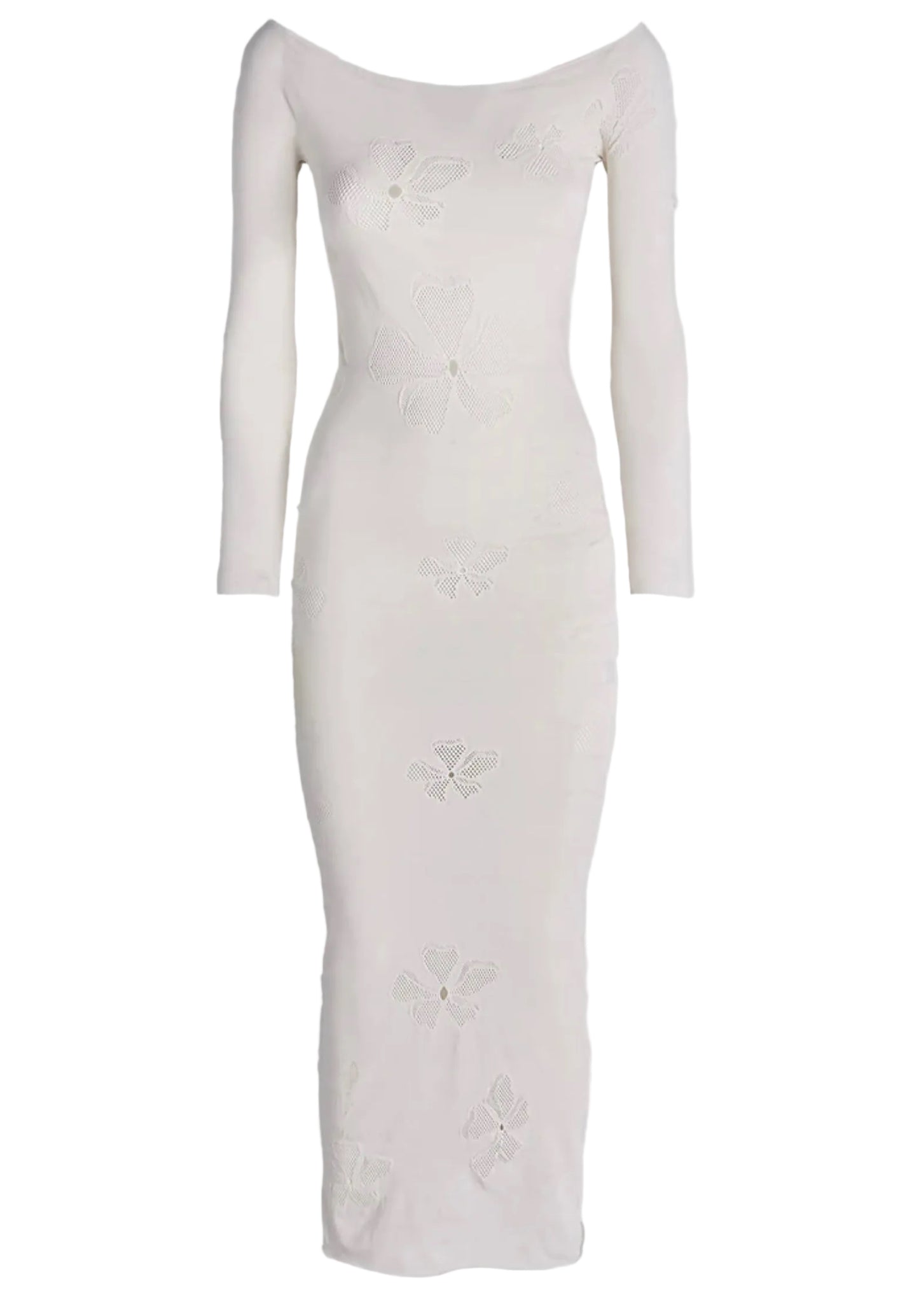 Monogram Dress white Maccapani