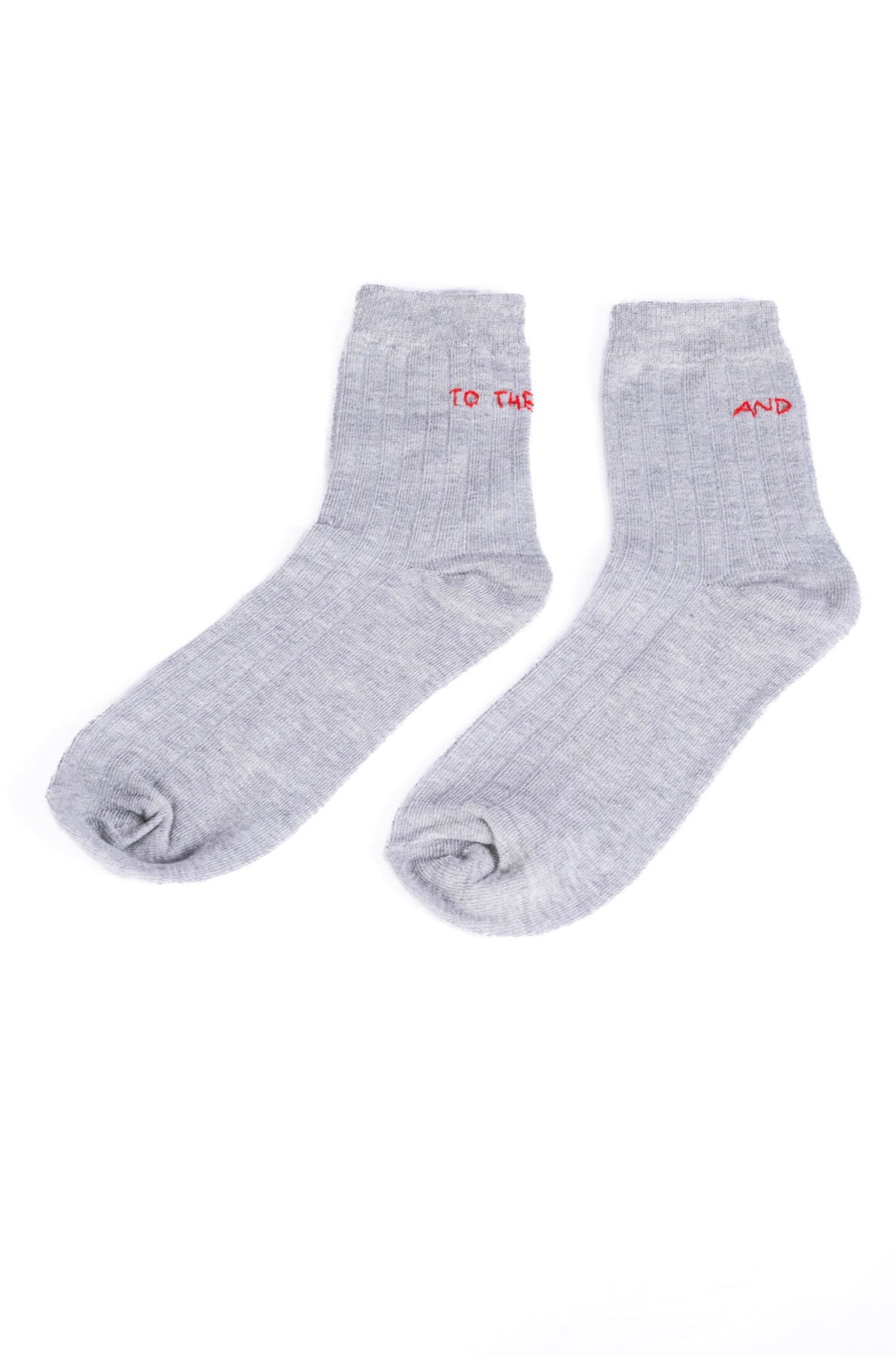 Calzini cotone ricamati Caraluna