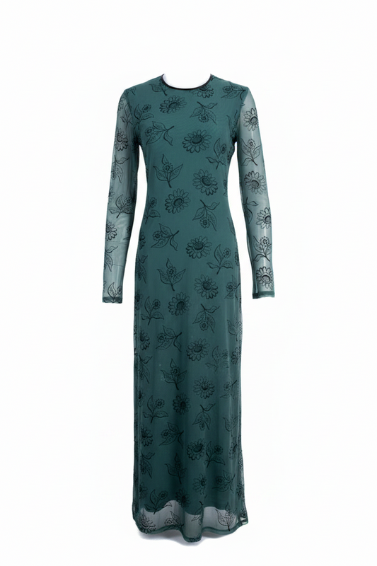 Mesh Dress verde