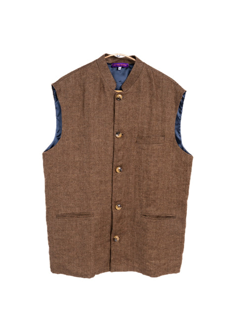 Ottaviano linen vest man LE TRE SARTE