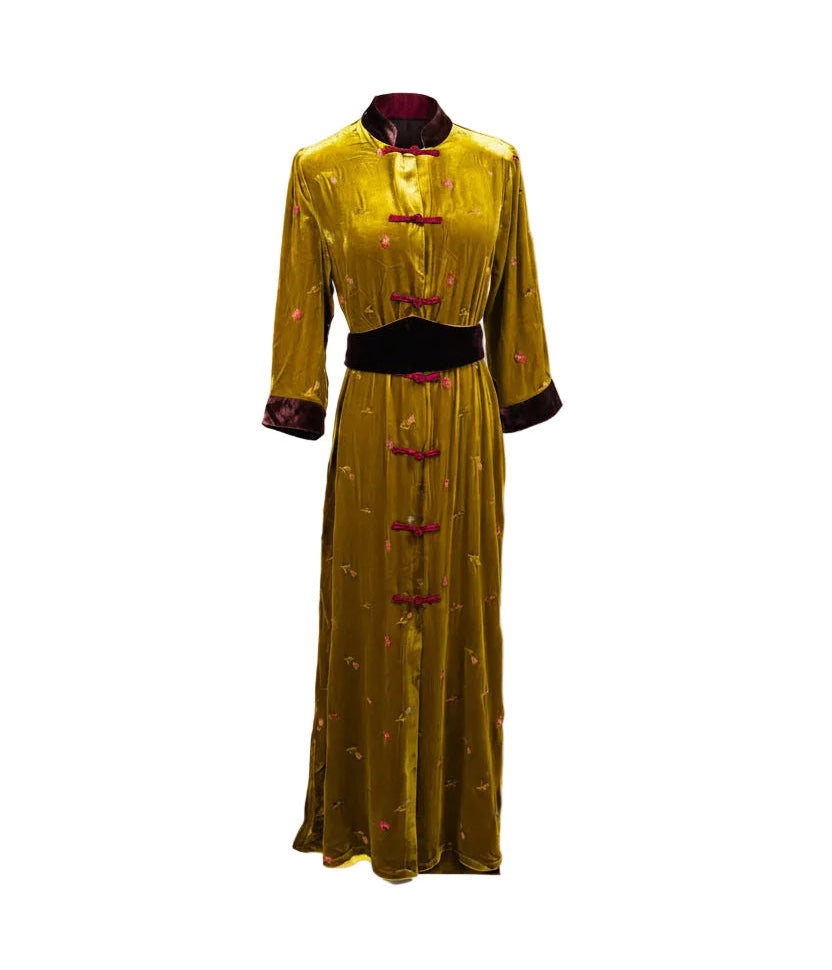 Embroidery silk Filippa velvet