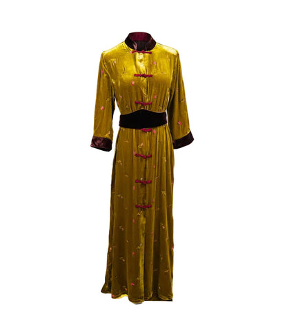 Embroidery silk Filippa velvet