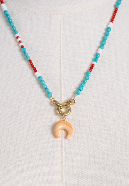 Collana con ciondolo mezzaluna VERO VERONICA