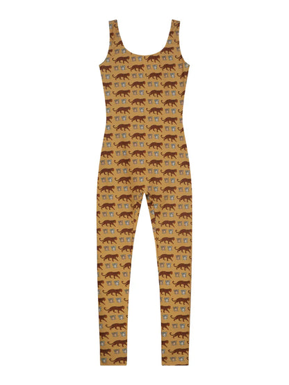 ACTIVE JUMSPUIT LEOPARD BEASTUDIO