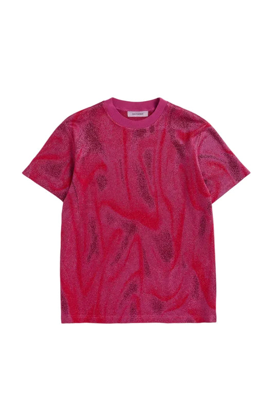 Fuchsia red Maccapani Jersey T-shirt