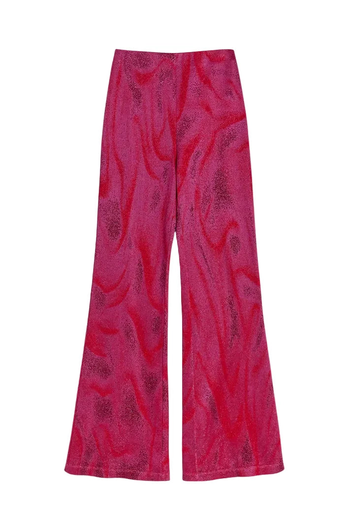 MACCAPANI Fuchsia Jersey Trousers